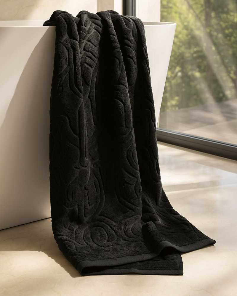 Heraldic Bath Towel Roberto Cavalli