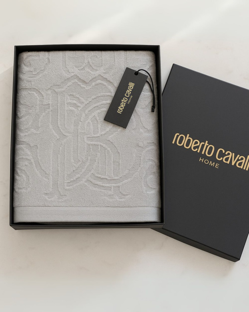 Heraldic Bath Towel Roberto Cavalli