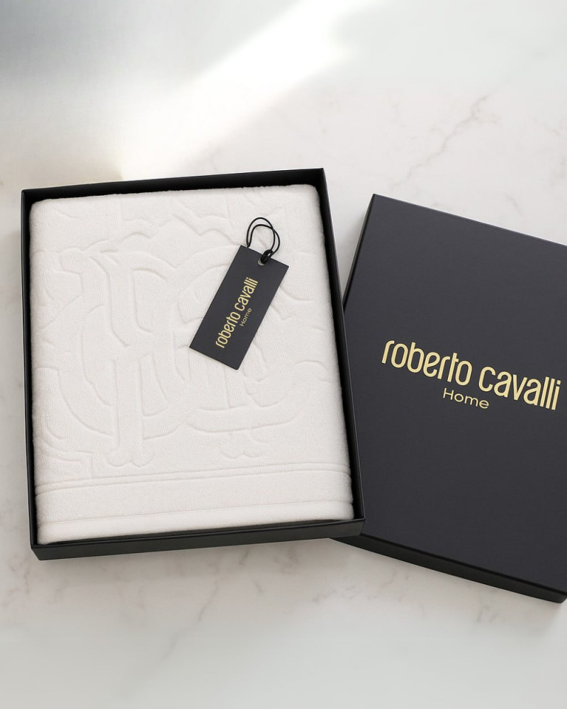 Heraldic Bath Towel Roberto Cavalli