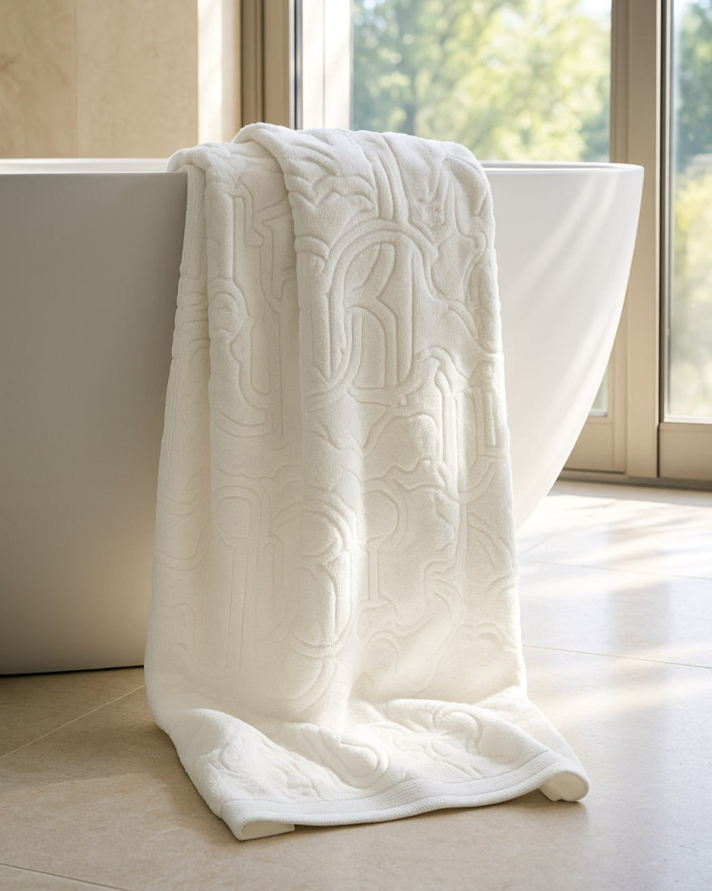 Heraldic Bath Towel Roberto Cavalli