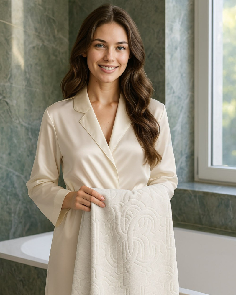 Heraldic Bath Towel Roberto Cavalli