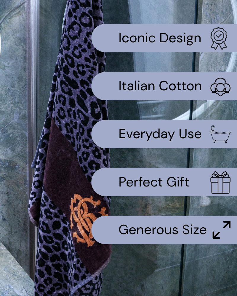 Telo Bagno Leo Roberto Cavalli