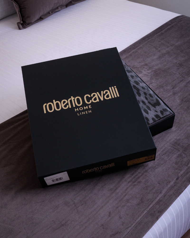 Pair of Towels Mirror Linx Roberto Cavalli