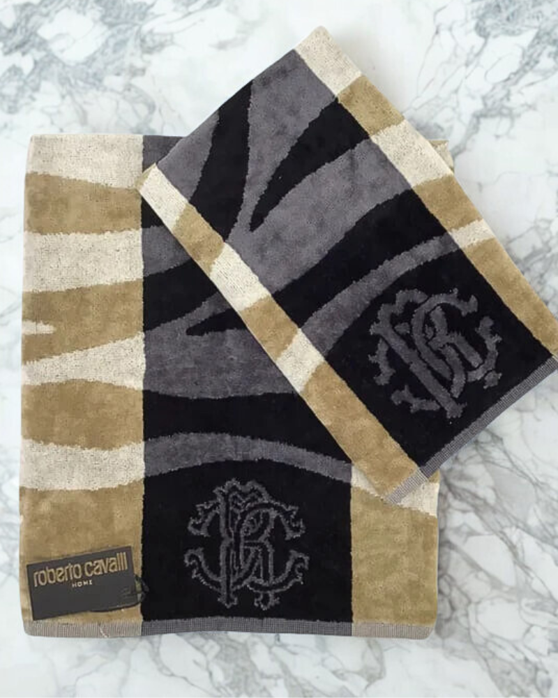 Set of towels 2 pcs Zeb Savana Roberto Cavalli
