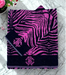 Towels 2 pcs. Mirror Zebra Roberto Cavalli