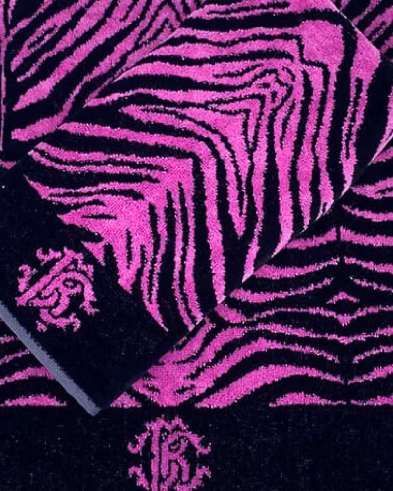 Towels 2 pcs. Mirror Zebra Roberto Cavalli