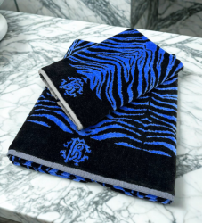 Towels 2 pcs. Mirror Zebra Roberto Cavalli