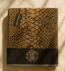 Bath towel Pitone Roberto Cavalli