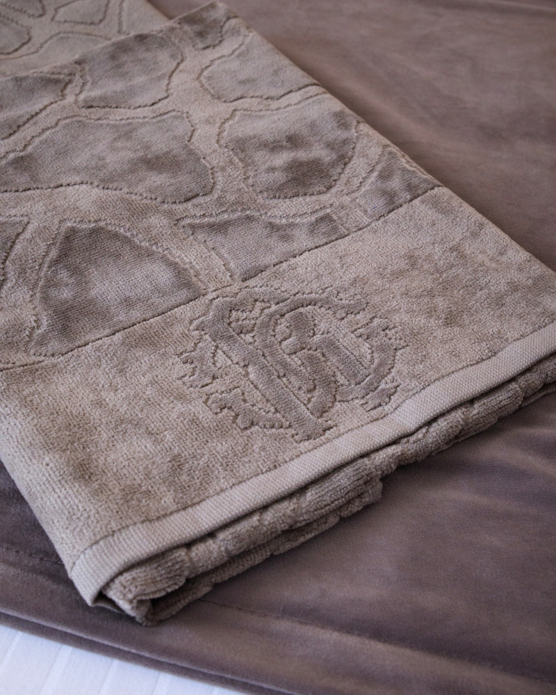Towels set 2 pieces Jerapah Roberto Cavalli