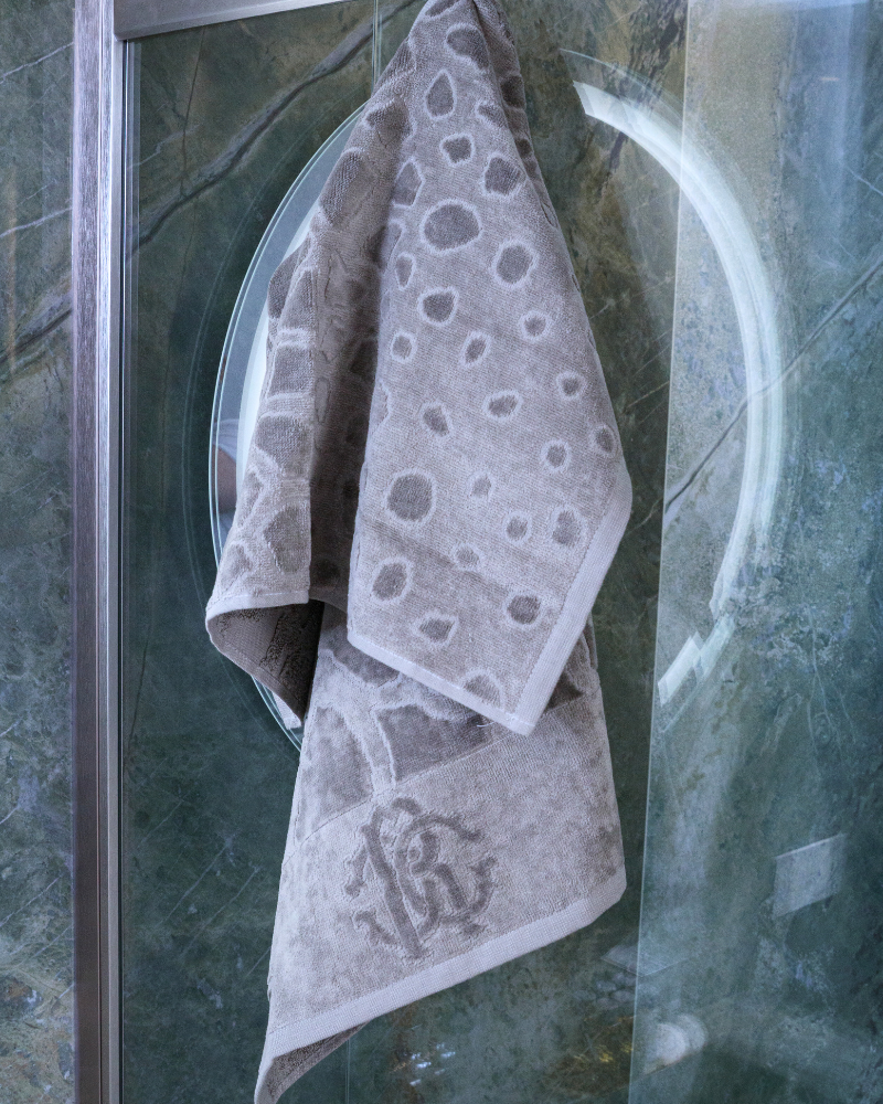 Towels set 2 pieces Jerapah Roberto Cavalli