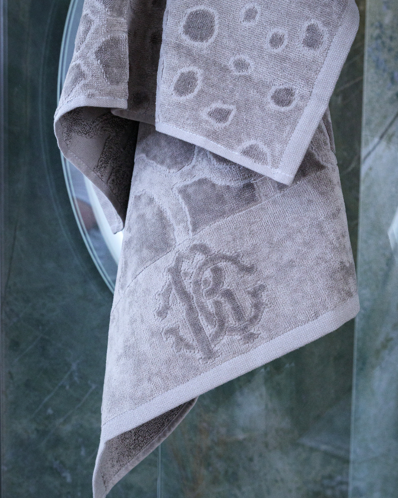 Towels set 2 pieces Jerapah Roberto Cavalli