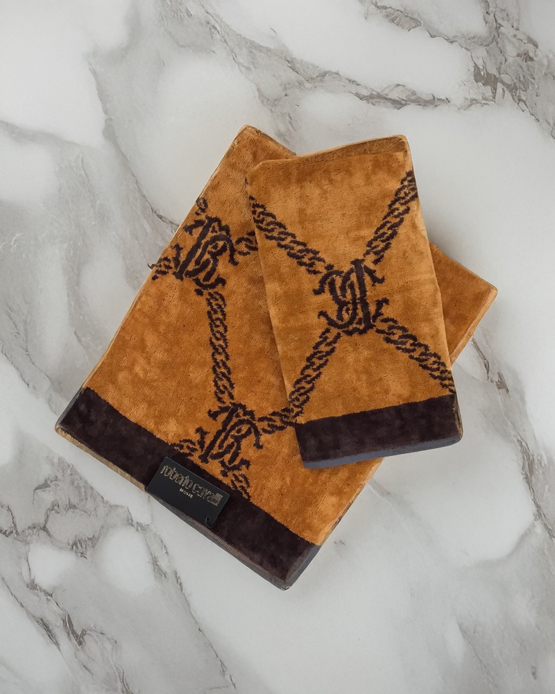 Spider Set 1+1 towels Roberto Cavalli