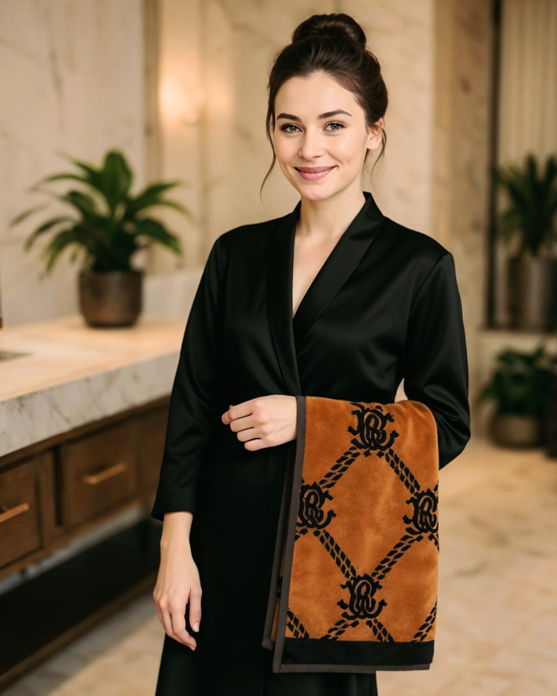 Spider Set 1+1 towels Roberto Cavalli