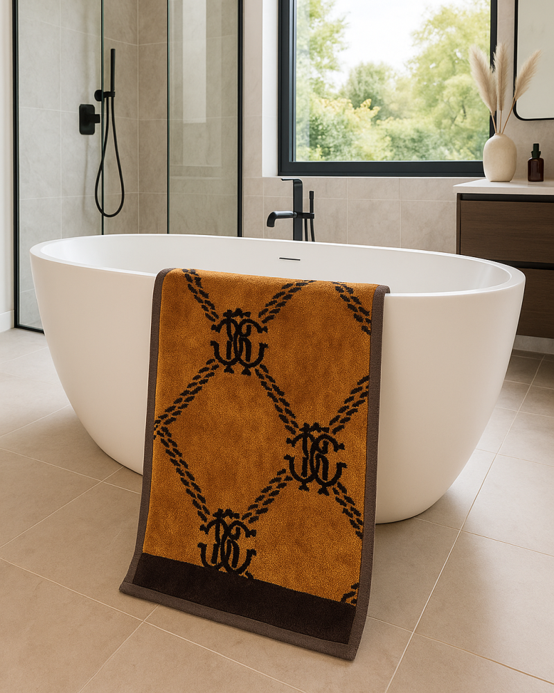 Spider Set 1+1 towels Roberto Cavalli