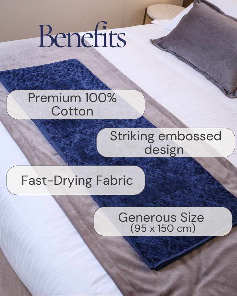Bath towel 3D Logo Diesel