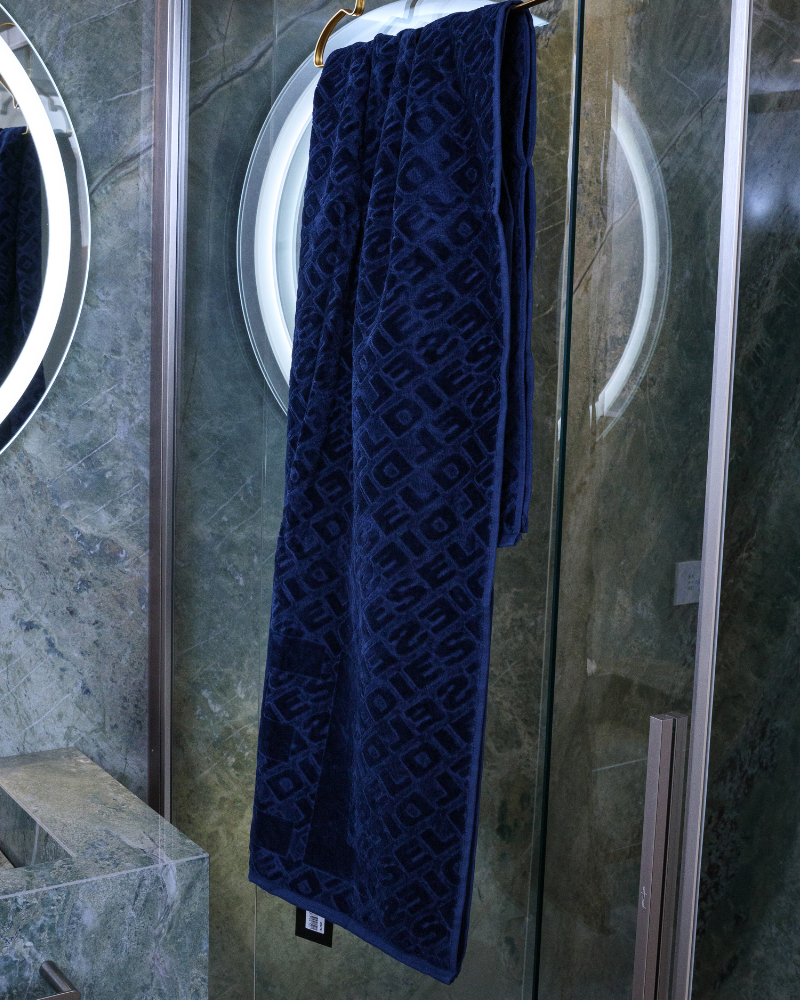 Bath towel 3D Logo Diesel