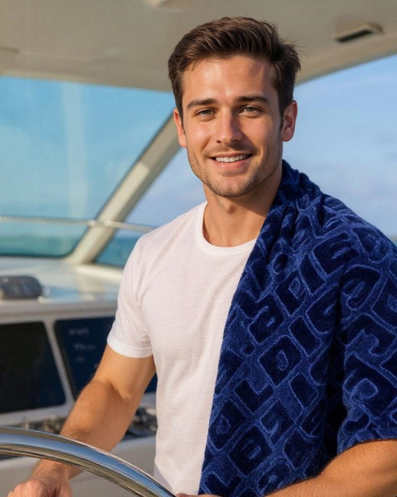 Bath towel 3D Logo Diesel