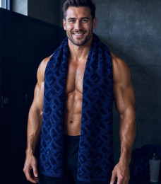 Bath towel 3D Logo Diesel