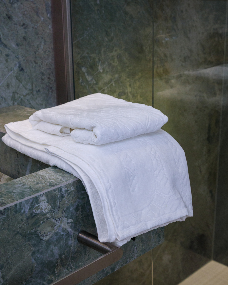 Set of 2 towels 3D Logo Diesel