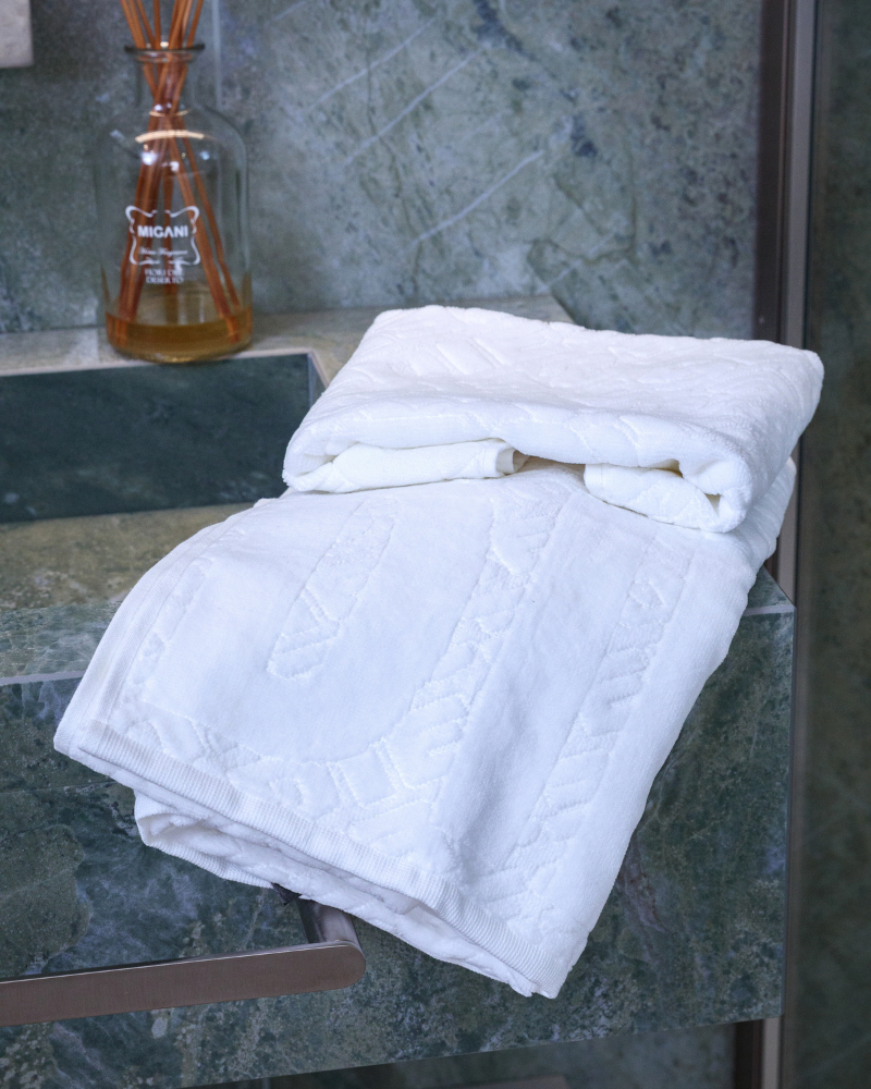 Set of 2 towels 3D Logo Diesel
