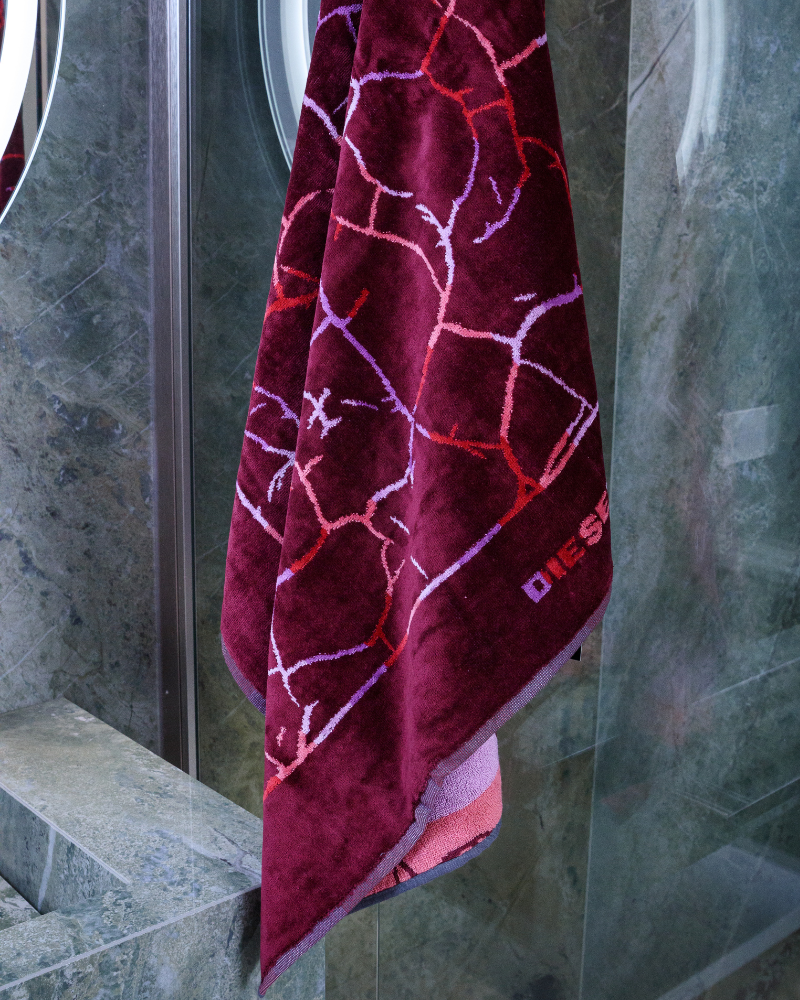 Set of 2 towels New Crackle' Diesel