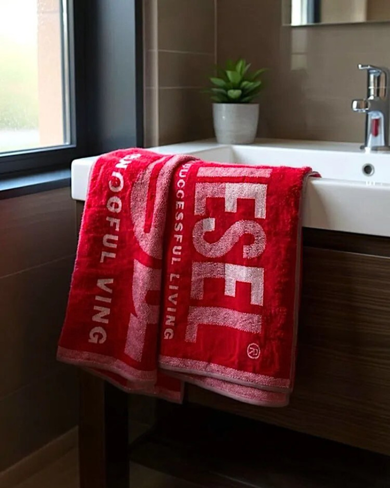 Towel Set 2 Pcs. Smile Diesel