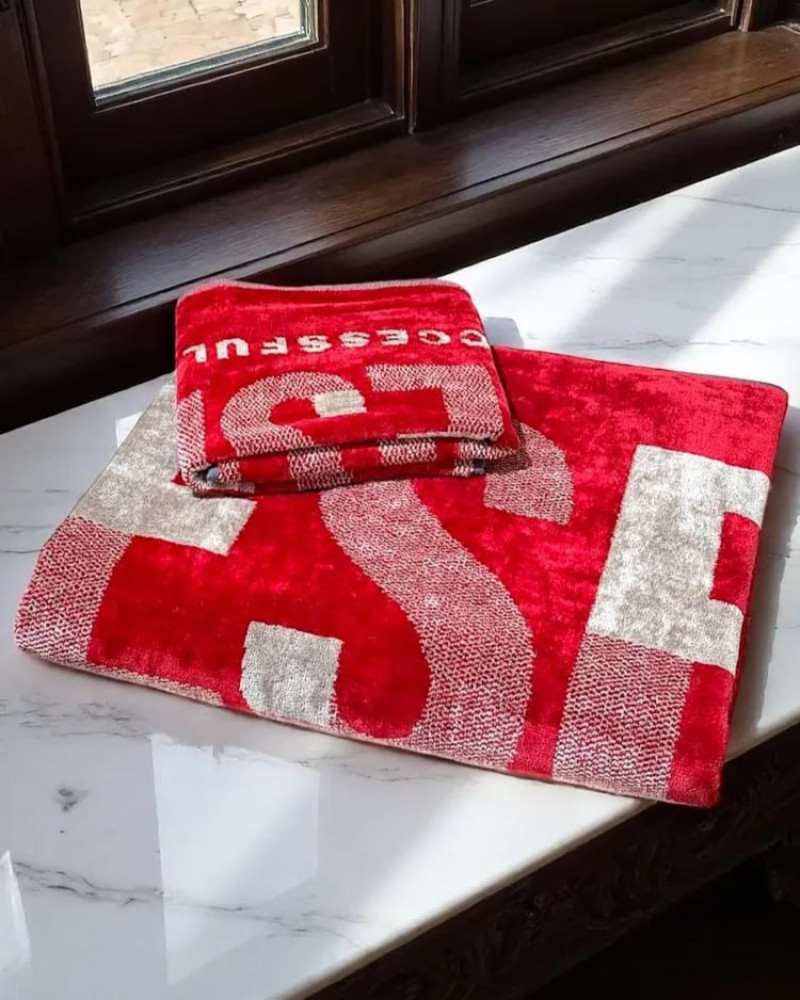 Towel Set 2 Pcs. Smile Diesel