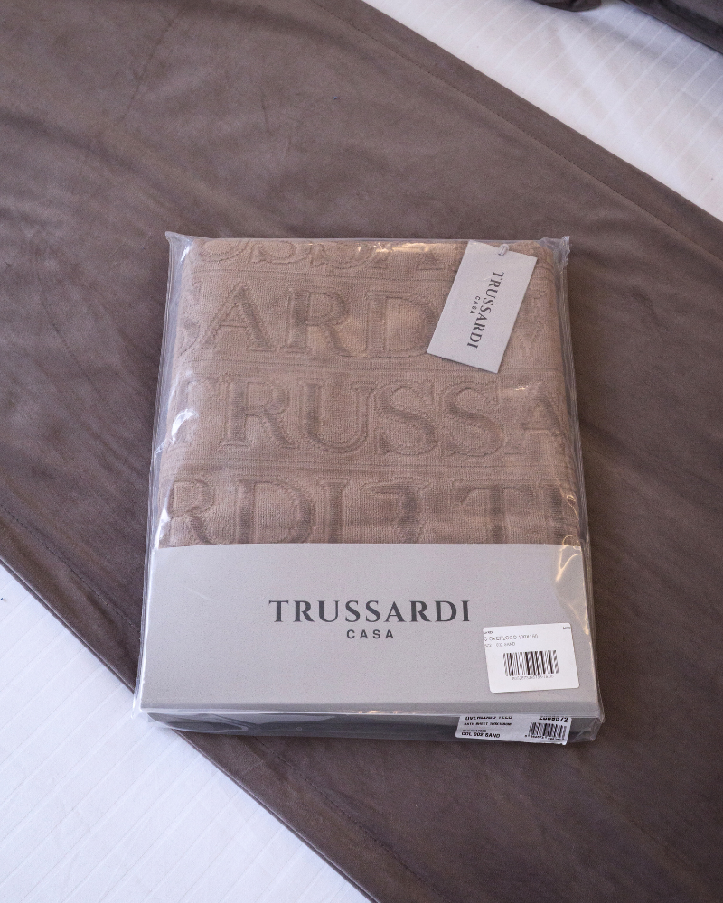 Bath towel Overlogo Trussardi