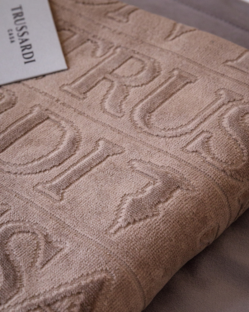 Bath towel Overlogo Trussardi