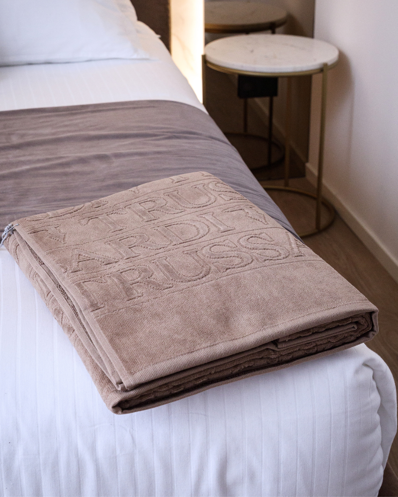 Bath towel Overlogo Trussardi