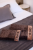 Set of 2 towels New Tweed Trussardi