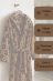 Hooded Bathrobe Jaguar  Roberto Cavalli