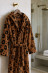 Jaguar Hooded Bathrobe Roberto Cavalli