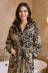 Jaguar Hooded Bathrobe Roberto Cavalli