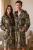 Jaguar Hooded Bathrobe Roberto Cavalli