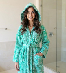 Hooded Bathrobe GRACE Roberto Cavalli