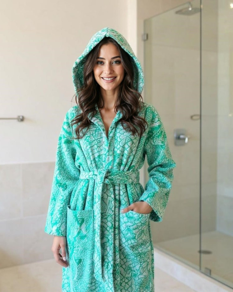 Hooded Bathrobe GRACE Roberto Cavalli