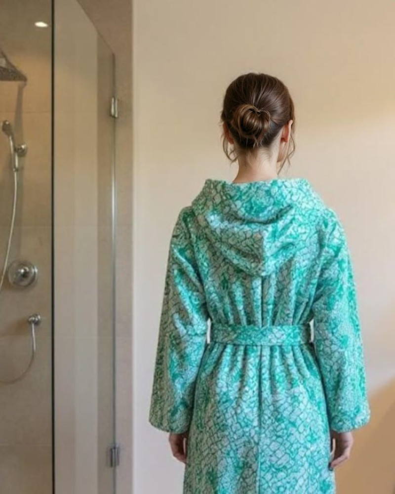 Hooded Bathrobe GRACE Roberto Cavalli