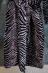 Hooded Bathrobe MIRROR ZEBRA Roberto Cavalli