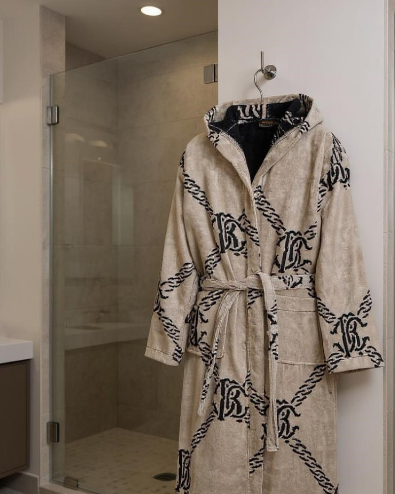 Hooded Bathrobe SPIDER Roberto Cavalli 