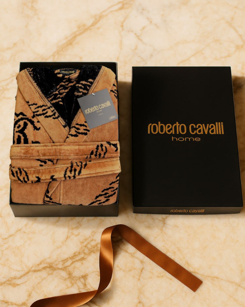 Hooded Bathrobe SPIDER Roberto Cavalli 