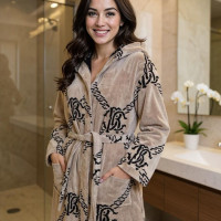 Hooded Bathrobe SPIDER Roberto Cavalli 