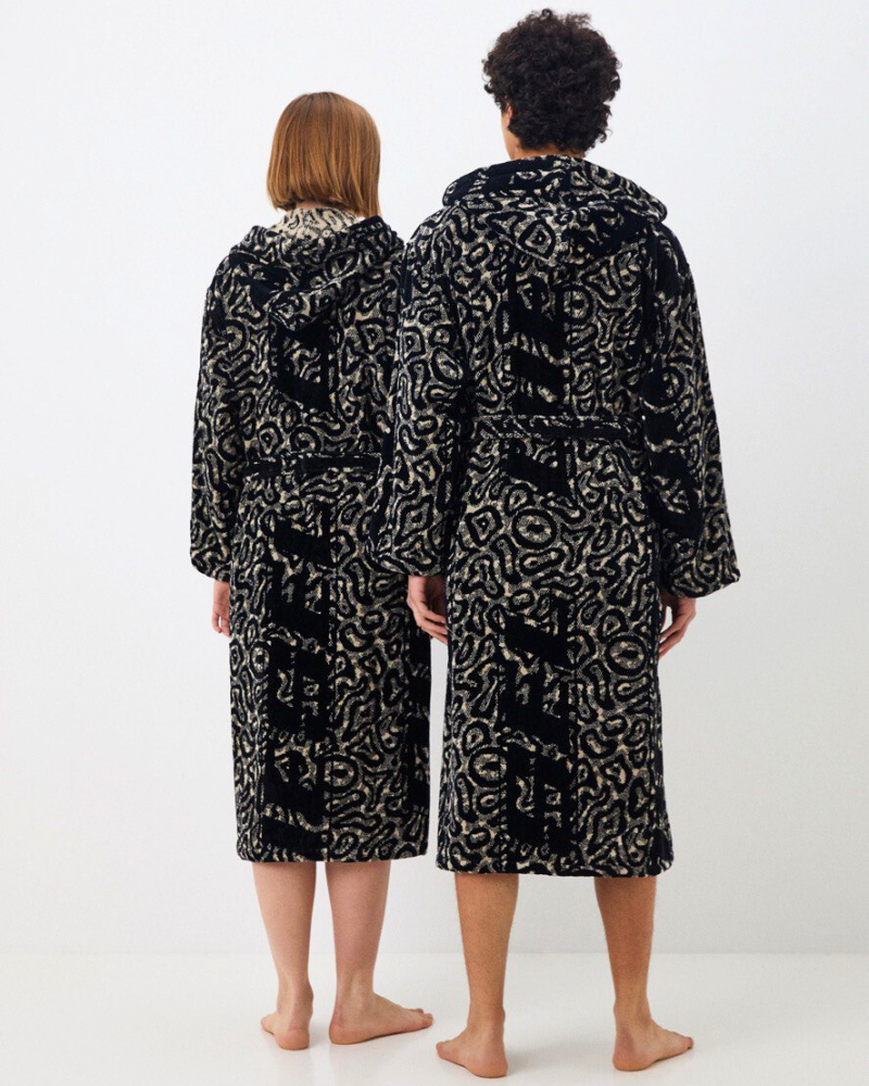 Hooded Bathrobe Surfer Diesel