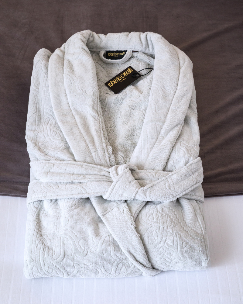 Hooded robe Araldico Roberto Cavalli