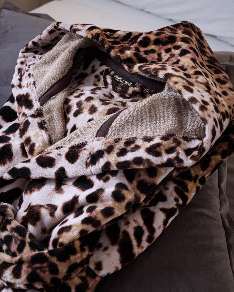 Hooded robe Bravo Roberto Cavalli