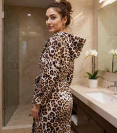 Hooded robe Bravo Roberto Cavalli