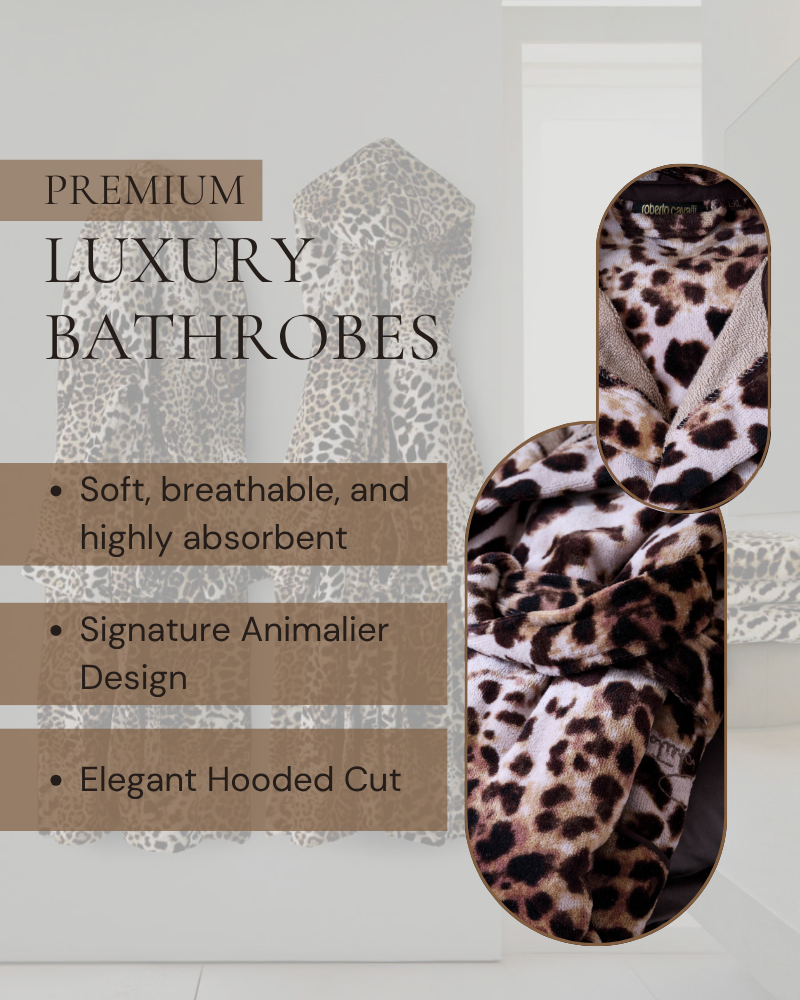 Hooded robe Bravo Roberto Cavalli