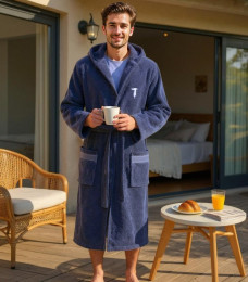 Shawl collar robe Ribbon Trussardi