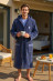 Shawl collar robe Ribbon Trussardi