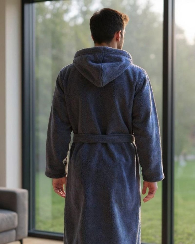 Shawl collar robe Ribbon Trussardi